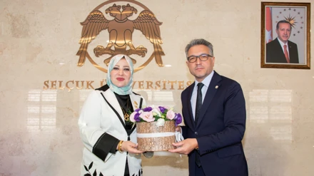 Irak Kuzey Teknik Üniversitesi heyeti, Selçuk Üniversitesini ziyaret etti
